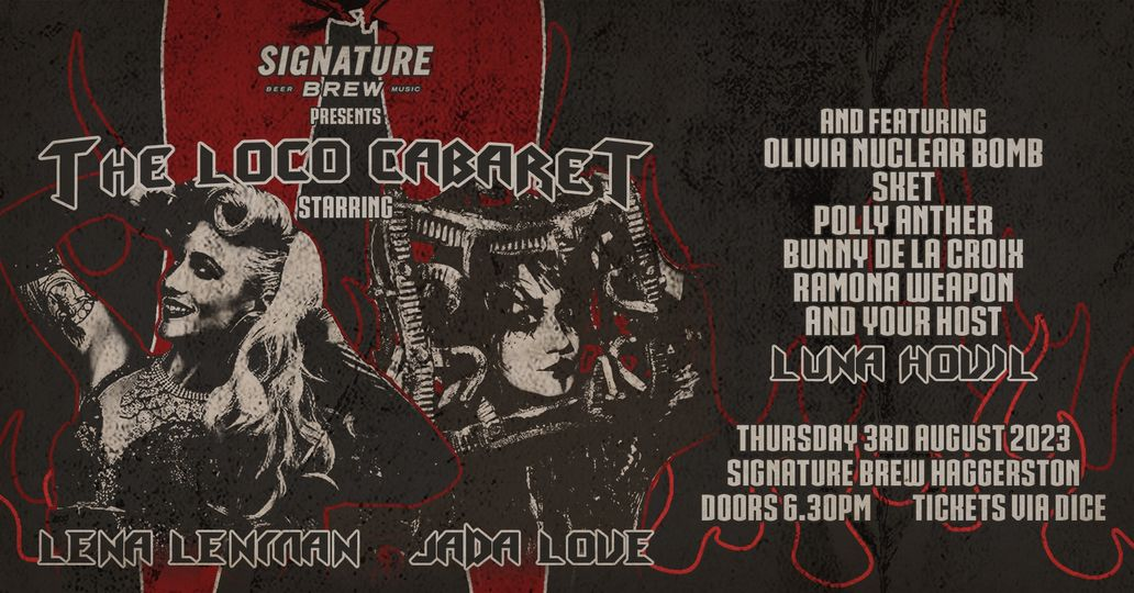 Loco Cabaret Banner